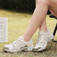 thumbnail image 4 of YOURDIARY Womens Mens Hiking Shoes Comfortable Breathable Anti-Slip Outdoor Sports Shoes, 4 of 9