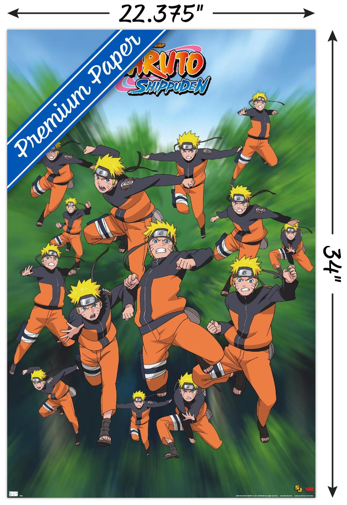 【未開封】NARUTO ナルト B2ポスター JF2014 93a81acb-d770-4300-96c5-