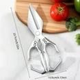 thumbnail image 4 of Multifunctional Heavy-Duty Kitchen Shears, 2025 New Heavy Duty Kitchen Scissors for Food with Ergonomic Handle, Poultry Shears Food Scissors for Chicken Meat Seafood Bone Cutting, 4 of 7