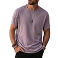 thumbnail image 2 of COSFO Dry Fit Men's Tshirts Short Sleeve Workout Summer Shirt Crew Neck Solid Moisture Wicking Pullover Classic Fit Men Tee Shirts, 2 of 5