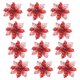 thumbnail image 3 of Xihbxyly Flores Navideñas, Adornos Brillantes, Adornos para Coronas Festivas, Elegantes Detalles para Árboles, para Uso En Interiores y Exteriores, Regalo Único, 12 Piezas con Clips, 3 of 4