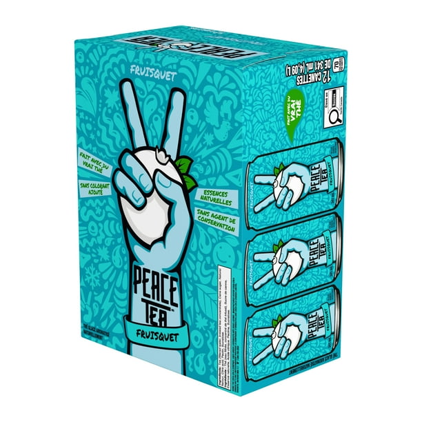 Peace Tea Sno-berry Cans, 341 mL, 12 Pack - Walmart.ca