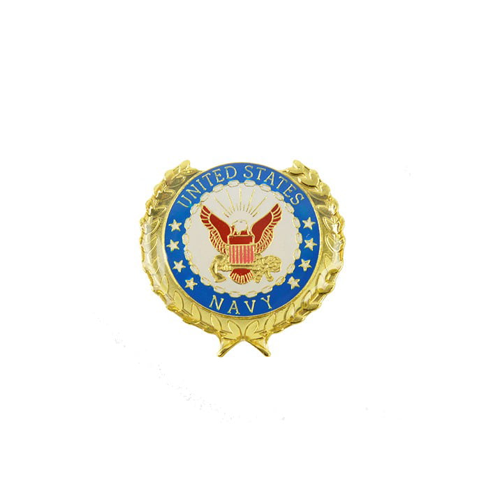 US USA USN Navy Military Hat Lapel Pin 