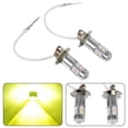 thumbnail image 2 of 2x NEW H3 100W 3000K High Power Yellow LED Fog Light Driving Bulbs, 2 of 8