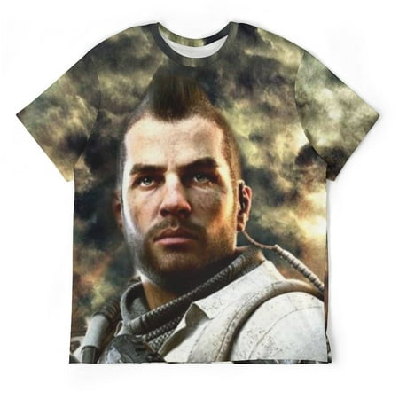 Call Of Duty Unisex Short-sleeve Shirt For Men Women Novelty 3D Print T-Shirt Soft Comfortable Tee Shirts