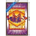 thumbnail image 3 of Marvel Thor: Love and Thunder - Purple Lightning Wall Poster, 22.375" x 34" Framed, 3 of 6