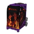thumbnail image 2 of Bolsa rodante ZUCA Blaze Sport con marco morado y ruedas parpadeantes, 2 of 5