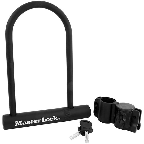 Master Lock 8170D Antivol pour vélo en U 4 x 8 pouces 