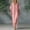 *Pink, variant on ClodeEU Women's Linen Blend V Neck Short Sleeve Loose Fit Maxi Dress ,Solid Color Casual Long Dress Purple,Womens Plus XXL