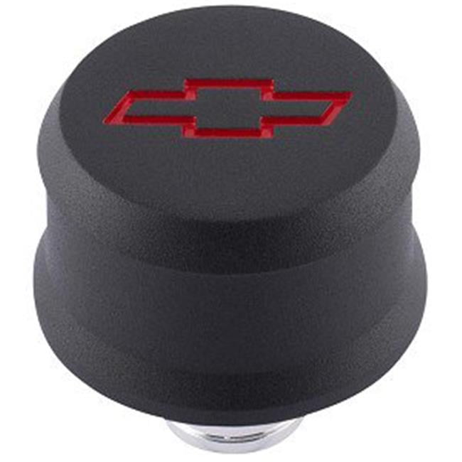 Proform 141861 Chevy Bow Tie Valve Cover Air Breather Cap Black