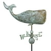 37" Grand Luxury Handcrafted Blue Verde Whale Nautical Weathervane