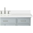 thumbnail image 5 of Ariel D061swqovo Kensington 61" Free Standing Single Oval Basin Vanity Set - White, 5 of 7