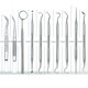 thumbnail image 5 of Kit de escalador Dental para perros, herramienta Oral de acero inoxidable, herramienta de limpieza de dientes para mascotas con estuche, 5 piezas, 5 of 5