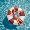 thumbnail image 4 of Flotador de piscina inflable, flotador de natación, tubo de natación, verano, agua, playa, lago, artículos para fiestas, 4 of 4
