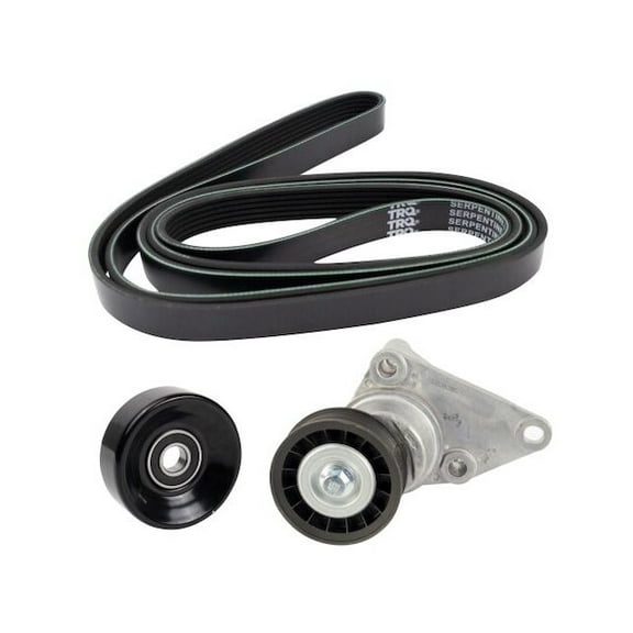 Accessory Belt Tensioner Kit 3 Piece - Compatible with 2001 - 2002 Chevy Silverado 2500 HD 6.0L V8