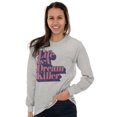 thumbnail image 5 of Life is Dream Killer Sarcastic Gym Women's Long Sleeve T Shirt Brisco Brands X, 5 of 6