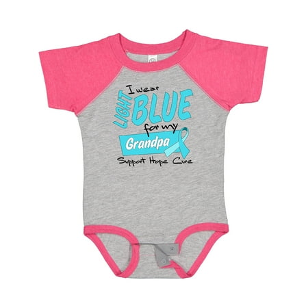 

Inktastic I Wear Light Blue for My Grandpa Gift Baby Boy or Baby Girl Bodysuit