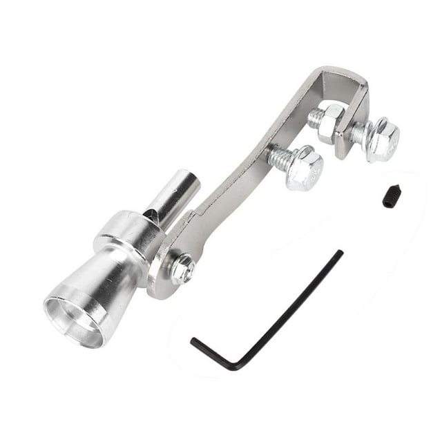 Trumpet Type Universal Exhaust Pipe Pressure Relief Valve Simulator Whistle Sound (S)