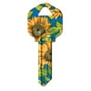 Sunflower Design KW1 Key Blank