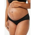 thumbnail image 3 of Joyspun Women’s Maternity Under-the-Belly Lace Trim Underwear, 3-Pack, Sizes S-XXXL, 3 of 4