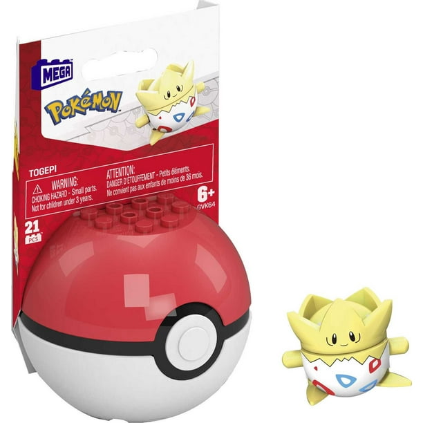Mega Pokemon Togepi Construction Set Building Toys For Kids Walmart Com