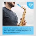 thumbnail image 4 of unbranded Suministro Musical Para Saxofón Alto Cabezal ABS Azul Resistente Y Portátil Para Ejecución, 4 of 7