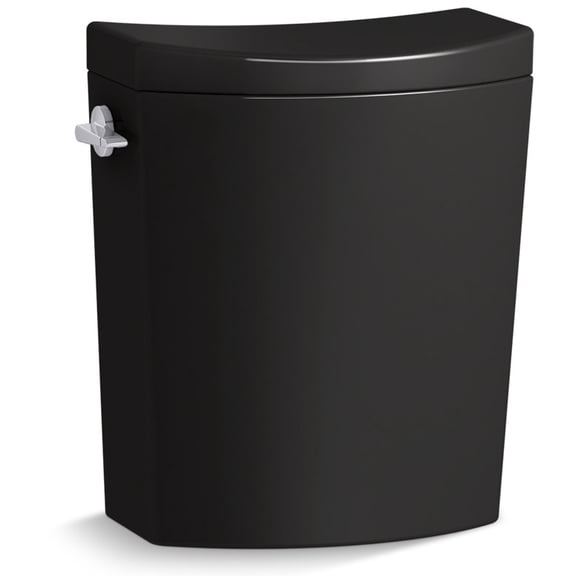 Open Box Kohler K-19042 Persuade Curv Dual-Flush Tank - Black