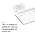 thumbnail image 4 of 10 Pack RGB LED Light Strip Connectors LED Adapter Connectors (4 Pin, 8mm), 4 of 4