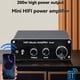 thumbnail image 4 of Mini Amplificador de Potencia para Subwoofer de 200 W, BT5.0, 20 Hz-20 KHz, 2 Amplificadores de Sonido, Amplificador HIFI DIY., 4 of 5