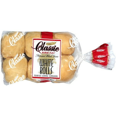 Classic Rolls Premium White Whole Grain Breads, 2 lb