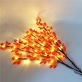 thumbnail image 4 of Christmas Thanksgiving Simulated Maple Leaf Branch Lights 20LED Branch Light String Decoration (As Pictured) 1 Plant 20 Lights, 4 of 9