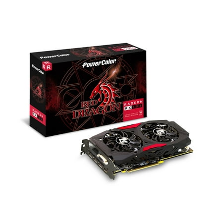 PowerColor RED DEVIL Radeon RX 580 DirectX 12 AXRX 580 8GBD5-3DH/OC 8GB ...