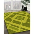 thumbnail image 2 of Ahgly Company Indoor Rectangle Patterned Olive Green Area Rugs, 2' x 5', 2 of 6
