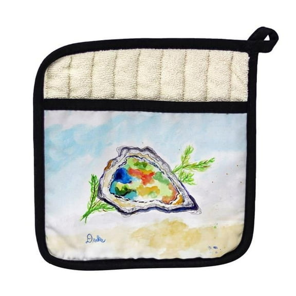 Betsy Drake PT1011 Colorful Oyster Pot Holder