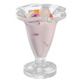 thumbnail image 1 of Visland Coupe à Crème Glacée d'Été Bols à Dessert Épais Transparents pour Sundae Fruit Pudding Milkshakes Collations Réutilisables Récipient pour Fête à la Maison, 1 of 8