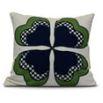 thumbnail image 2 of Simply Daisy 16" x 16" 4 Leaf Clover Holiday Floral Print Pillow, 2 of 2