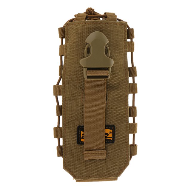 Sistema Molle táctico para exteriores, bolsa para botella de agua, bolsa para hervidor, mochila, soporte para cinturón Zulema bolsa hervidor de agua