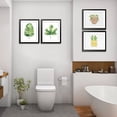 thumbnail image 2 of CRUGLA 4 Pack 8x10 Picture Frame, Black Photo Frame Set Display 8 x 10" Photo with Mats or 9"X11" without Mats for Wall or Tabletop Decor, 2 of 6