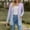 Purple, variant on Delayuji Women’s Long Cardigan Gradient Color Lightweight Soft Knit Cardigan For Women Long Sleeve Open Front Tops With Pockets Spring Trendy