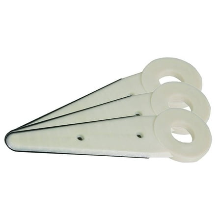 

New Stens Trimmer Blades 390-171 for Allen Grasscraft Universal .490 Center Hole
