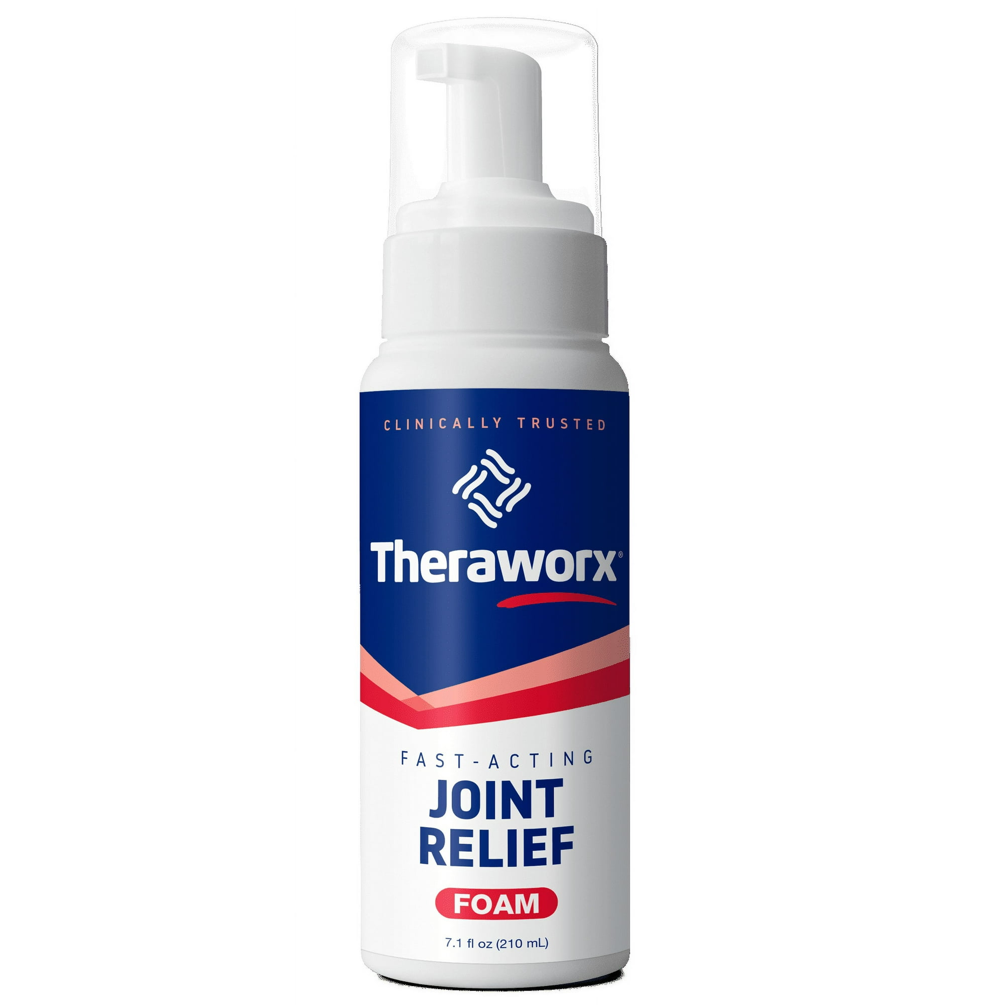 Theraworx® Joint Relief Foam Made with Frankincense, Fast-Acting Joint Discomfort Relief, Paraben-Free 7.1 fl oz