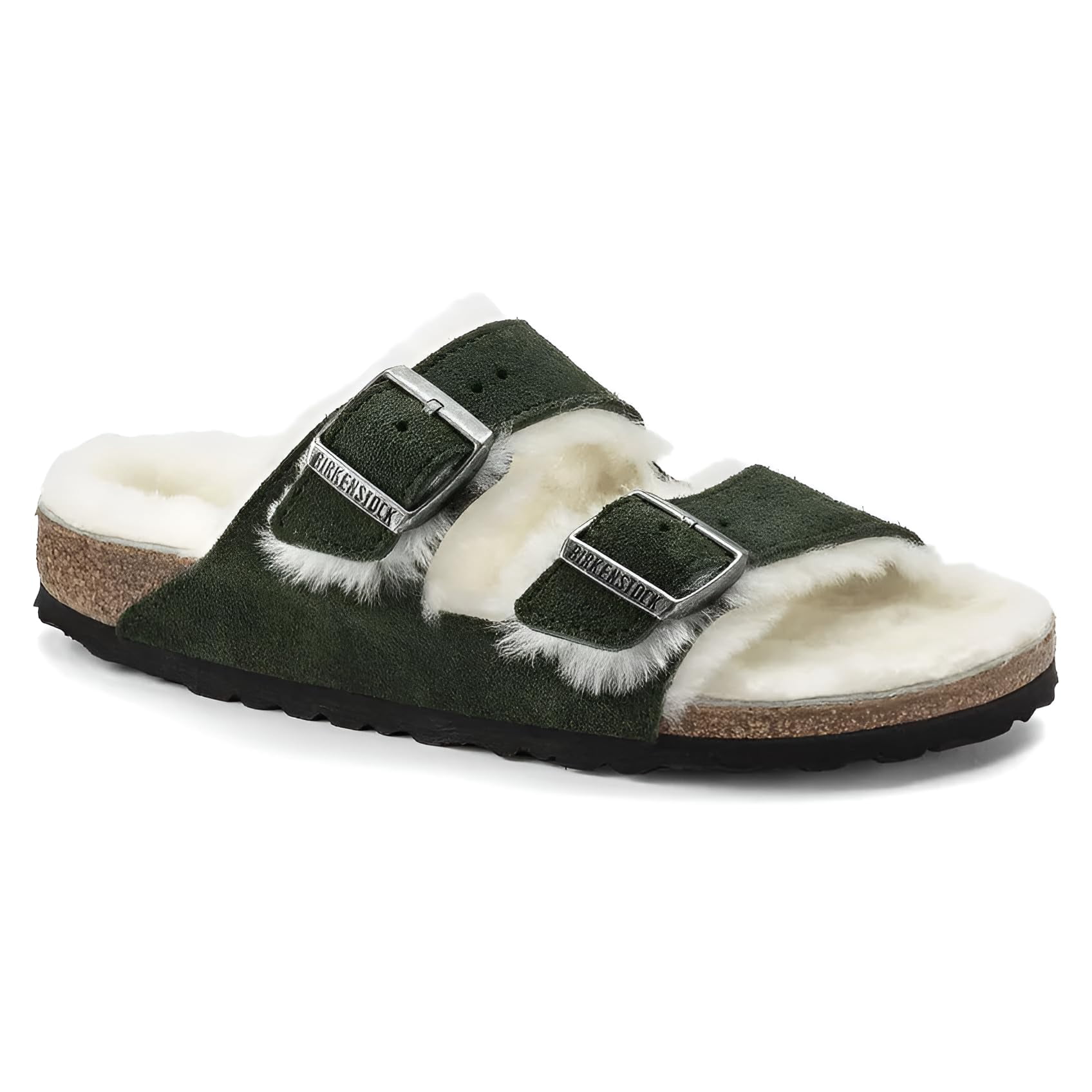 BIRKENSTOCK Arizona Shearling-Lined Suede Sandals - Cozy Comfort for Warm Winter Days - Multiple Color & Sizes