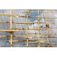 thumbnail image 2 of Jaynes Gallery 14x11 Gold Ornate Wood Framed with Double Matting Museum Art Print Titled - Caribbean-Grenada Masts of the Royal Clipper cruise ship, 2 of 4