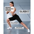 thumbnail image 4 of 3D Anti Cellulite Leggings for Women, High Waisted Compression Push-Up Sculpting Pants, Tummy Control Yoga Capris for Summer Workout, 4 of 7