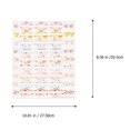 thumbnail image 2 of 5 Sheets Decorative Labels Essential Bottle Labels Adhesive Bottle Sticker Labels Floral Label Stickers Perfume Bottle Stickers, 2 of 2