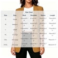 thumbnail image 2 of Sahpxhe Womens Blazer Open Front Ruched 3/4 Sleeve Shawl Collar Blazer Casual Business Long Suit Jacket with Lining Navy XXXL, 2 of 8
