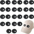 thumbnail image 2 of 24Pcs Black and White Eyes Iron on Patch 2.3x2.1inch Polyester Embroidery Cloth Eyes Sew on Patches Eyes Sewing Applique Stickers Patch, 2 of 8