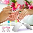 thumbnail image 2 of UV LED Nail Lamp, 24W, 2 Timers, White LED, Model 9C, 2 of 8