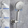 thumbnail image 6 of Rainlex One-Handle 1-Spray Brushed Nickel Bathtub Shower Faucet, 6 of 9