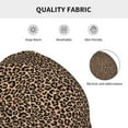 thumbnail image 5 of Fuzoiu Brown Leopard Print Winter Beanie Hat for Men & Women,Warm Knit Cap,Women Windproof Watch Hat,Knit Warm Unisex Beanie, 5 of 7